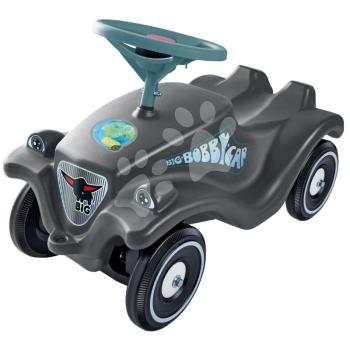 Bébitaxi autó Bobby Car Classic Eco BIG ökobarát szürke dudával és menő matricákkal 12 hó-tól kép
