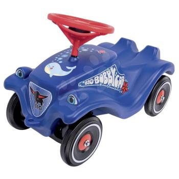 Bébitaxi autó Bobby Car Classic Ocean BIG kék hanggal és tenger világa matricákkal 12 hó-tól kép