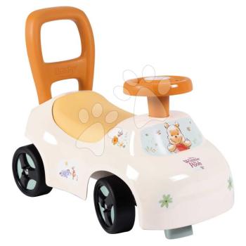 Bébitaxi és járássegítő Micimackó Auto Ride On 2in1 Smoby ergonomikusan formázott ülőke tárolóhellyel 10 hó-tól kép