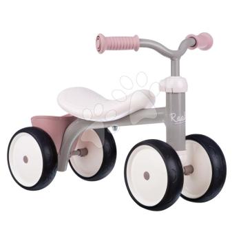 Bébitaxi Rookie Ride-on Pink Smoby fém szerkezettel és elfordítható kormánnyal 12 hó-tól kép