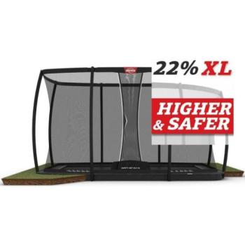 BERG Ultim Champion FlatGround 410 szürke + biztonsági háló DLX XL kép