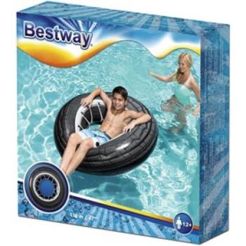 Bestway 36102 Autókerék mintás úszógumi - 119 cm kép