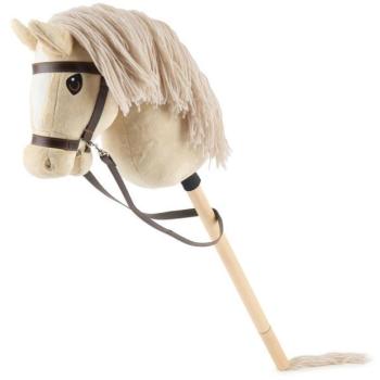 Bieco - Hobby Horsing pálcán - bézs ló, méret S kép