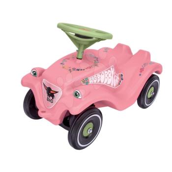 BIG bébitaxi kisautó Flower Bobby Car Classic dudával 56110 rózsaszín kép