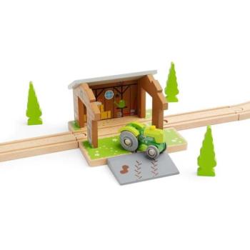 Bigjigs Rail Barn sínen kép