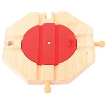 Bigjigs Rail forgóajtó 4 kijárattal kép