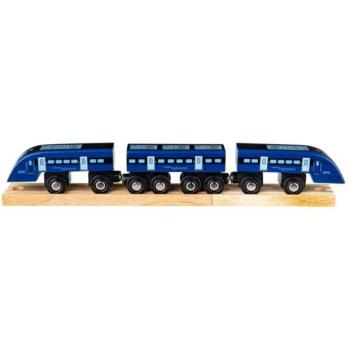 Bigjigs Rail High Speed 1 kék kép
