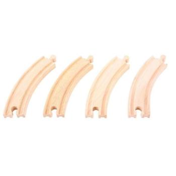 Bigjigs Rail Hosszú körsínek 17 cm 4 db kép