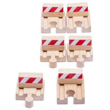 Bigjigs Rail lökhárítók 6 db kép