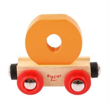 Bigjigs Rail Wagon fa vasúti sínek – O betű kép