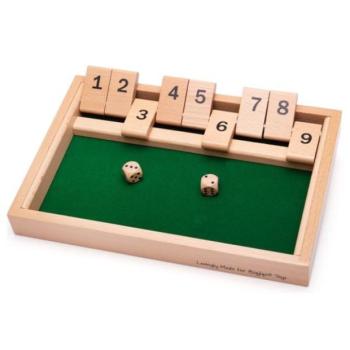 Bigjigs Toys Fa játék Zárd be a kockákat kép