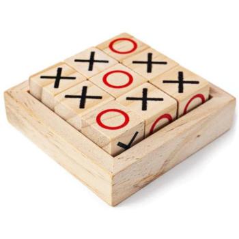 Bigjigs Toys Fa tic-tac-toe kockák kép