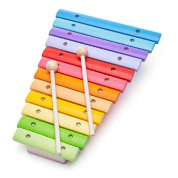 Bigjigs Toys Fa xilofon kép