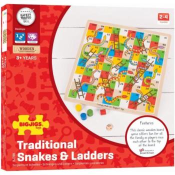 Bigjigs Toys Létrák és kígyók 2 kép