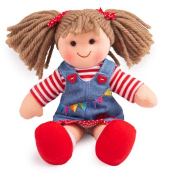 Bigjigs Toys Ruhababa Hattie 28 cm kép