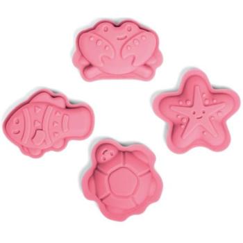 Bigjigs Toys szilikon formák rózsaszín Coral kép