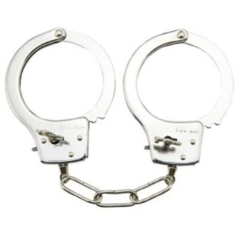 Bilincs rendőrségi fém 17cm kulccsal kép