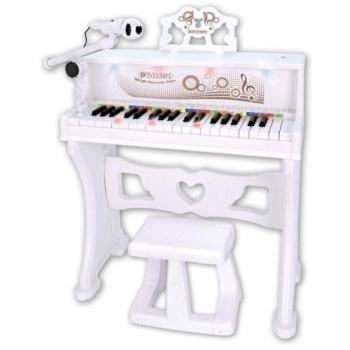 Bontempi Gyermek elektronikus zongora székkel + USB és Bluetooth csatlakozással kép