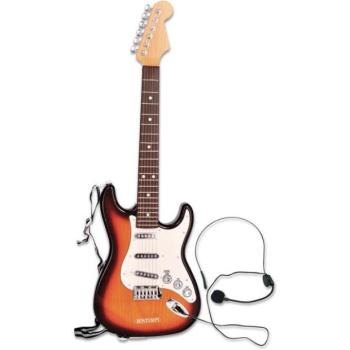 Bontempi Rock On – Elektronikus gitár mikrofonnal és hevederrel, 67 cm kép