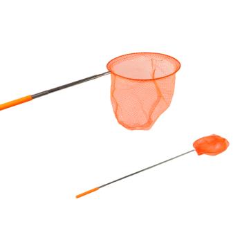 Bővíthető teleszkópos pillangó- és rovarháló 85 cm-es narancssárga