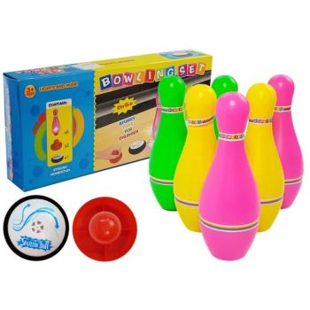 Bowling készlet 6 színes gombostűből kép