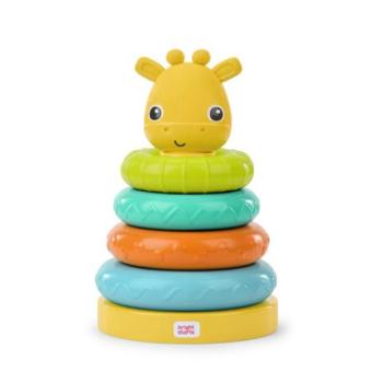 BRIGHT STARTS Játék rakodó torony zsiráf Giraffe Tower™ 6m+ kép