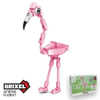 Brixel: Animal fusion állatépítő játék – flamingó kép
