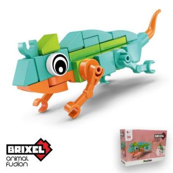 Brixel: Animal fusion állatépítő játék – kaméleon kép