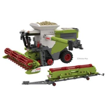 BRIXIES Plus 222.734 CLAAS LEXION 8900 TERRA TRAC - kombájn pótkocsival, 1498 k kép