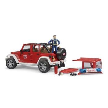 Bruder 02528 Jeep Wrangler Tűzoltók figurával kép