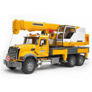 Bruder 02818 MACK Granit Liebherr daru kép