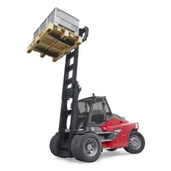 Bruder 2513 Linde HT 160 targonca tartozékokkal kép