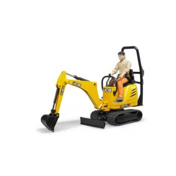 Bruder 62002 JCB mikro kotrógép figurával kép