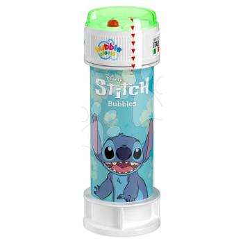 Buborékfújó Stitch Disney Bubble World Dulcop hipoallergén nikkel- és parabénmentes kép