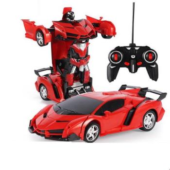 Car Robot Transformers 2 az 1-ben távirányító RC piros Szín: Piros kép