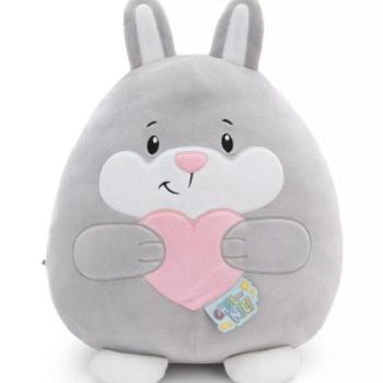 Chill-Nici: Nyuszi szívvel plüssfigura - 30 cm kép