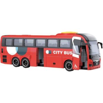 CITY SERVICE CAR - Busz 1:16 -piros kép