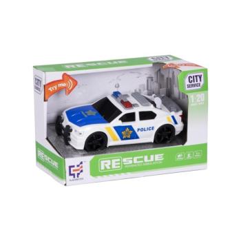 City Service - Rendőrautó fény és hangeffekttel 1:20 - kék kép