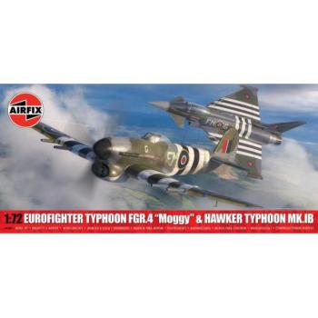 Classic Kit repülőgép A40001 - Eurofighter Typhoon FGR.4 (FMOG) + Hawker Typhoon Mk.Ib (Twin kép