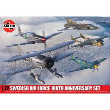 Classic Kit repülőgép A40004 - Svéd Légierő 100. évfordulós készlet (Multi Pack) (1:72) kép