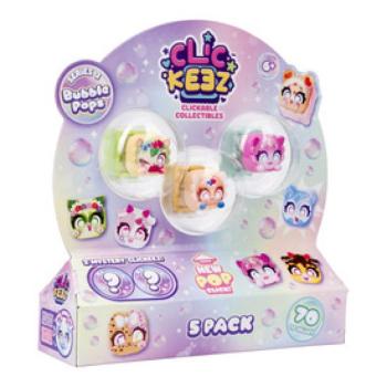 Clickeez anti stressz játék 5 db-os 3. sz. kép