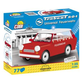 Cobi 24555 Youngtimer Trabant 601 Universal Feuerwehr 1:35 kép