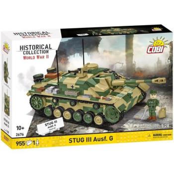 Cobi 2676 II VH StuG III Ausf. G, 1:28, 955 d, 1 f kép
