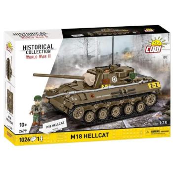 Cobi 2679 II VH M18 HELLCAT, 1:28, 1026 k, 1 f kép