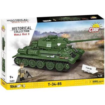 Cobi 2683 II VH Tank T-34-85, 1:28, 1046 k, 1 f kép