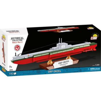 Cobi 4855 II WW Lengyel tengeralattjáró ORP Orzel, 1:300, 193k kép