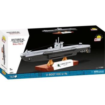 Cobi 4857 II VH Német tengeralattjáró U-Boot VIIC U-96, 1:300, 162 k kép