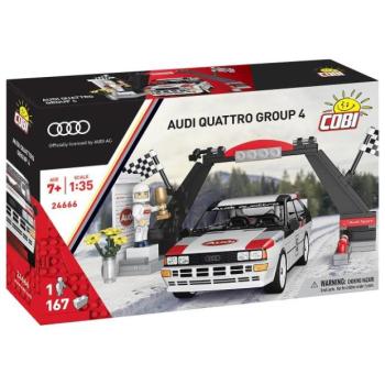 Cobi Audi Quattro Group 4 (1981), 1:35, 165 d, 1f kép