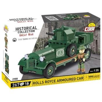 Cobi Great War Rolls Royce páncélozott jármű 1:35, 260 LE, 1 f kép
