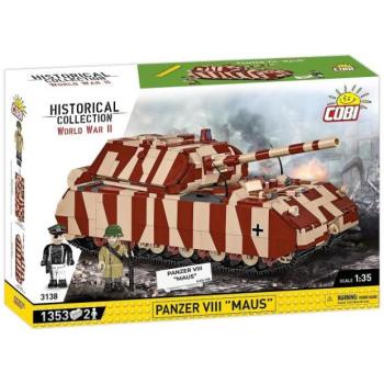 Cobi II. világháború Panzer VIII MAUS, 1:35, 1342 k, 2 f kép